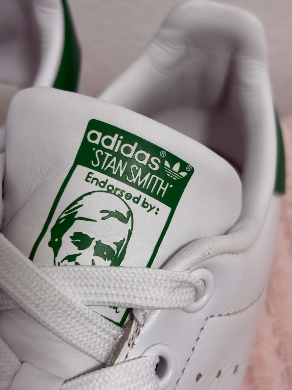 Adidas Stan Smith Classic White Green Tennis Casual Sneakers -Like New -2016 - 6 - Picture 8 of 10